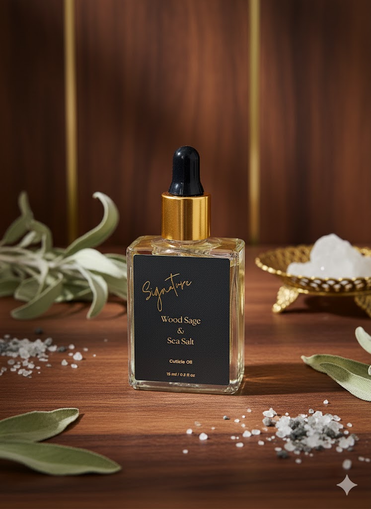 Wood Sage & Sea Salt Cuticle Oil 15ml