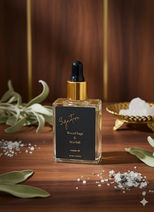 Wood Sage & Sea Salt Cuticle Oil 15ml